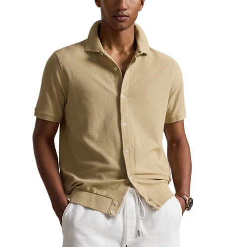 Polo Ralph Lauren Standard Fit Honeycomb-Mesh Shirt
